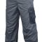 Pantalone klasicne 4TECH sivo-crna - 1