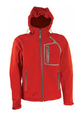 Softshell jakna crvena William - 2