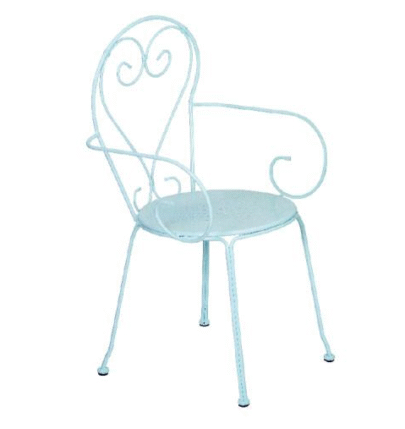 Metalna stolica – bela Moka - 1