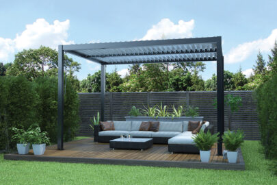 Pergola aluminijumska 3 x 4  (A + B+ C + D) - 8