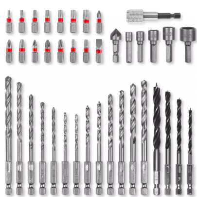 Set bitova i burgija + S2-E6.3-1/4″ L-Case 40/1 - 2