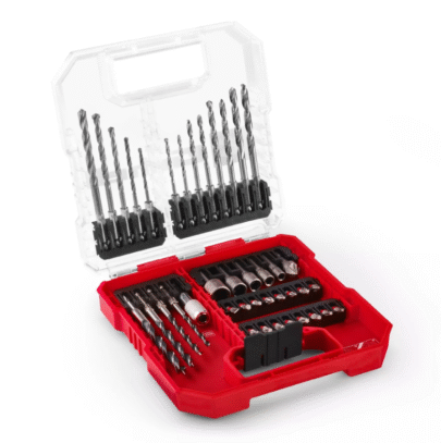 Set bitova i burgija + S2-E6.3-1/4″ L-Case 40/1 - 1