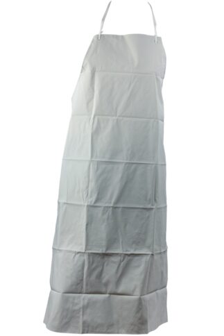 PVC kecelja APRON, bela 110 x 75 cm - 1