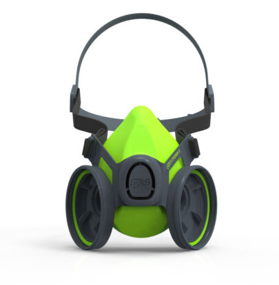 Polumaska od silikona za dva filtera - 1