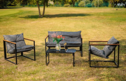 Plato baštenski set sa jastucima - 2